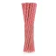 Piros Red Chevron papír szívószál 24 db-os