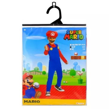 Super Mario Blue jelmez 4-6 év
