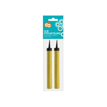 Arany Gold Sparkle torta tűzijáték 12 cm 2 db-os