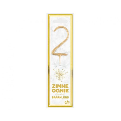 Arany Gold 2-es csillagszóró 17 cm