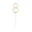 Arany Gold 8-as csillagszóró 17 cm