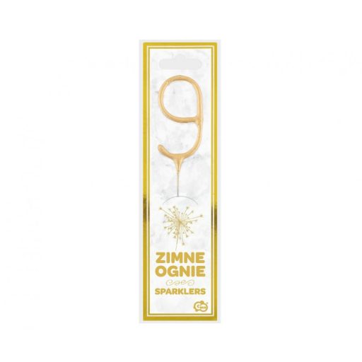 Arany Gold 9-es csillagszóró 17 cm