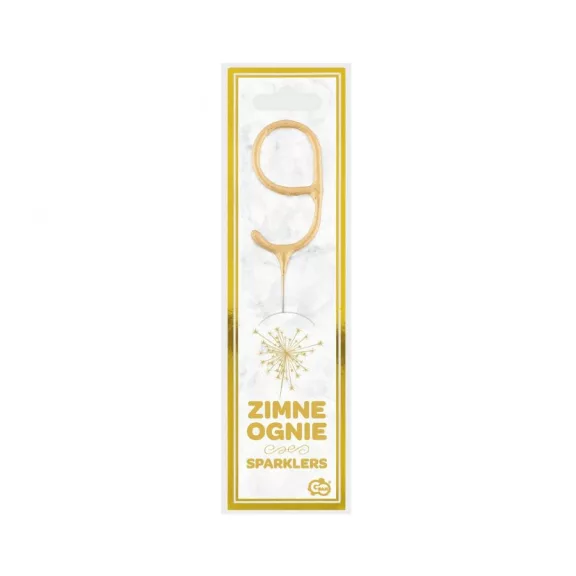 Arany Gold 9-es csillagszóró 17 cm