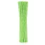 Zöld Lime Green Chevron papír szívószál 12 db-os