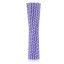 Lila Purple Dots papír szívószál 12 db-os