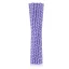 Lila Purple Dots papír szívószál 12 db-os