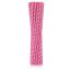 Rózsaszín Pink Dots papír szívószál 12 db-os