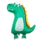 Dinoszaurusz Green fólia lufi 70 cm