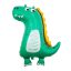 Dinoszaurusz Green fólia lufi 70 cm