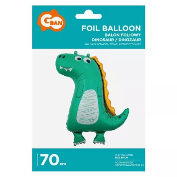 Dinoszaurusz Green fólia lufi 70 cm
