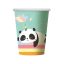 Panda Dreamy papír pohár 6 db-os 266 ml