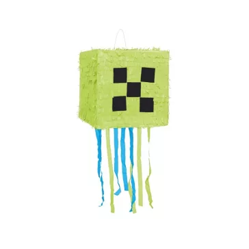 Minecraft Green pinata 28x28 cm