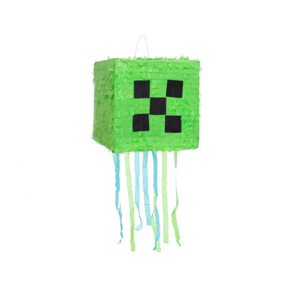 Minecraft Green pinata 28x28 cm