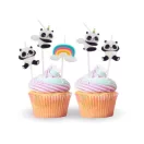 Panda Cute tortagyertya, gyertya szett 5 db-os