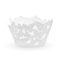 Pillangó White muffin dísz 6 db-os