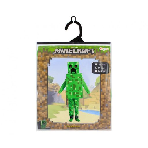 Minecraft Creeper Fancy jelmez 10-12 év