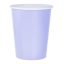Lila Solid Lavender papír pohár 14 db-os 270 ml