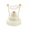 Esküvő Just Married torta dekoráció 25 cm