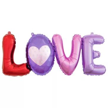 Love Colorful fólia lufi 74x29 cm