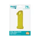 Arany 1-es Gold szám fólia lufi 76 cm Arany 1-es Gold szám fólia lufi 76 cm