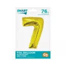 Arany 7-es Gold szám fólia lufi 76 cm Arany 7-es Gold szám fólia lufi 76 cm