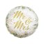 Esküvő Mr & Mrs fólia lufi 36 cm