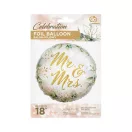 Esküvő Mr & Mrs fólia lufi 36 cm Esküvő Mr & Mrs fólia lufi 36 cm