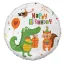 Krokodil Happy Birthday Crocodile Party fólia lufi 36 cm