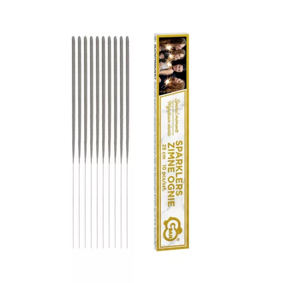 Csillagszóró Sparkler 25 cm 10 db-os szett