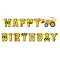 Építkezés Building Blocks Happy Birthday felirat 220 cm