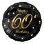 Happy Birthday 60 B&C Gold fólia lufi 36 cm