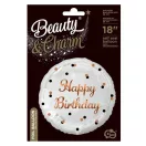 Happy Birthday B&C White fólia lufi 36 cm Happy Birthday B&C White fólia lufi 36 cm