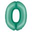 Menta 0-ás Mint Mat szám fólia lufi 76 cm