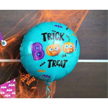 Halloween Boo fólia lufi 36 cm