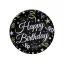 Happy Birthday B&C papírtányér 6 db-os 18 cm