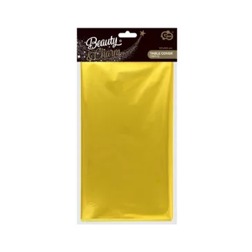 Arany Metallic fólia asztalterítő 137x183 cm