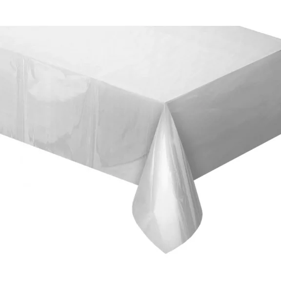 Ezüst Metallic fólia asztalterítő 137x183 cm Ezüst Metallic fólia asztalterítő 137x183 cm
