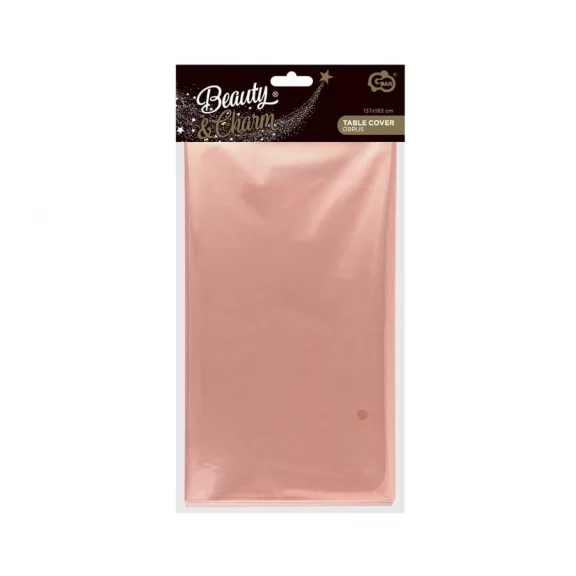 Rosegold Metallic fólia asztalterítő 137x183 cm