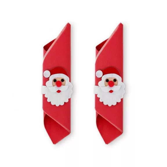 Télapó Santa Claus szalvétagyűrű szett Télapó Santa Claus szalvétagyűrű szett