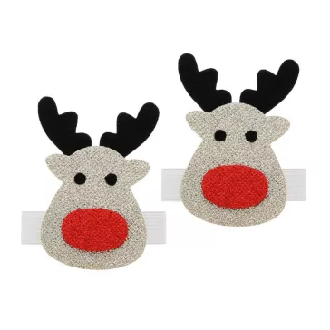Rénszarvas Deer szalvétagyűrű szett