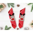 Rénszarvas Deer szalvétagyűrű szett Rénszarvas Deer szalvétagyűrű szett