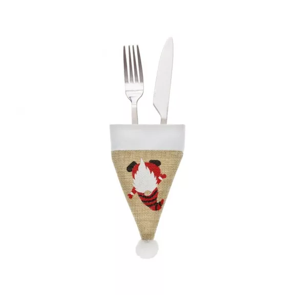Karácsonyi Gnome evőeszköz kabát 11 cm Karácsonyi Gnome evőeszköz kabát 11 cm