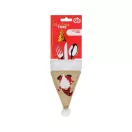 Karácsonyi Gnome evőeszköz kabát 11 cm