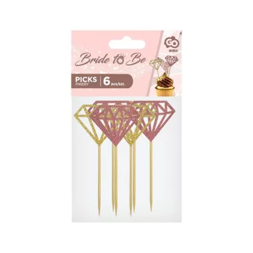 Gyémánt Diamond díszítő pálca 6 db-os