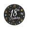Happy Birthday 18 B&C papírtányér 6 db-os 18 cm