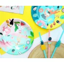 Nyár Beach papírtányér 6 db-os 18 cm Nyár Beach papírtányér 6 db-os 18 cm
