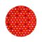 Szerelem XOXO Red papírtányér 6 db-os 18 cm