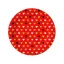 Szerelem XOXO Red papírtányér 6 db-os 18 cm