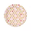 Szerelem XOXO Pink papírtányér 6 db-os 18 cm