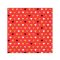 Szerelem XOXO Red szalvéta 20 db-os 33x33 cm